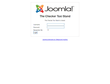 Tablet Screenshot of checkertaxistand.com